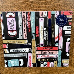 Galison Classic Rewind Movie Themed High Quality Jigsaw Puzzle 1000 Piece